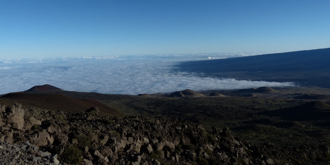 View from the summit road